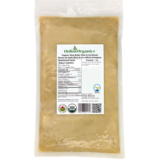 Organic Shea Butter (Raw & Unrefined) (Certified Fairtrade)