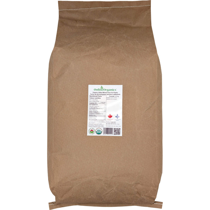 Organic Sifted Wheat Flour for Pastry