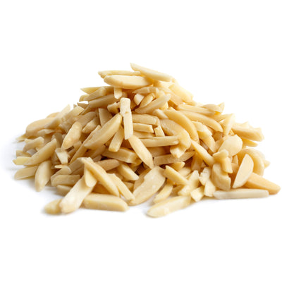 Organic Slivered Blanched Californian Almonds