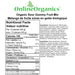 Organic Sour Gummy Fruit Mix Nutritional Facts