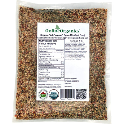 Organic All Purpose Spice Mix (Salt Free)
