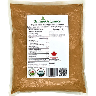 Organic Spice Mix "Apple Pie" (Salt Free)