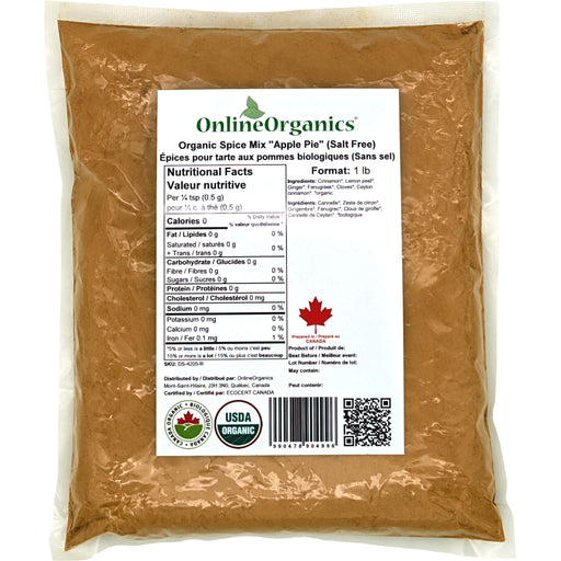 Organic Spice Mix "Apple Pie" (Salt Free)