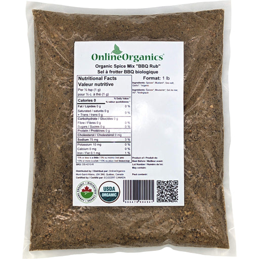 Organic Spice Mix "BBQ Rub"