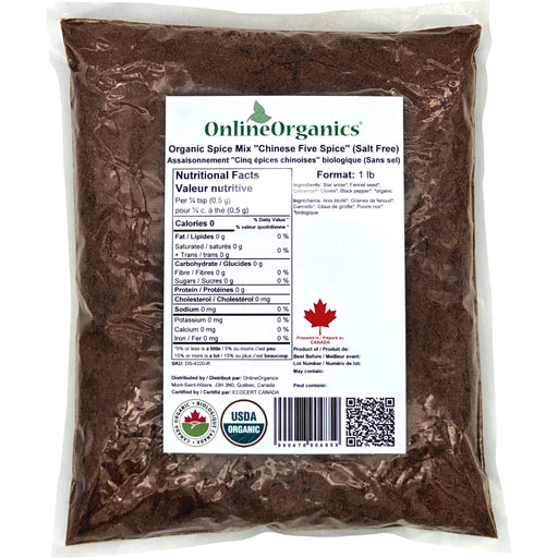 Organic Spice Mix "Chinese Five Spice" (Salt Free)