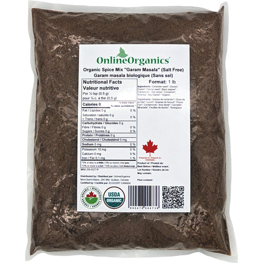 Organic Spice Mix "Garam Masala" (Salt Free)