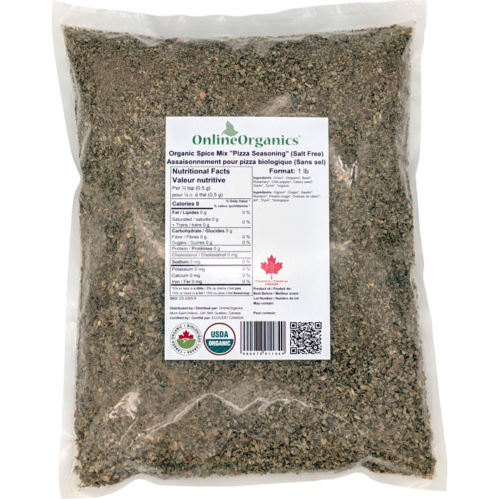 Organic Spice Mix "Pizza Seasoning" (Salt Free)