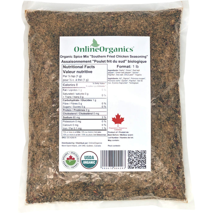 Organic Spice Mix "Southern Fried Chicken Seasoning"