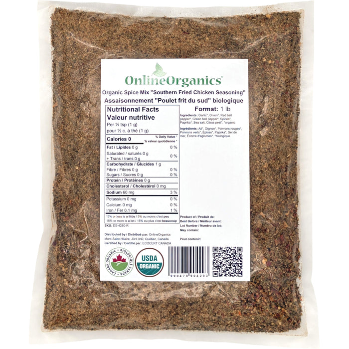 Organic Spice Mix "Southern Fried Chicken Seasoning"