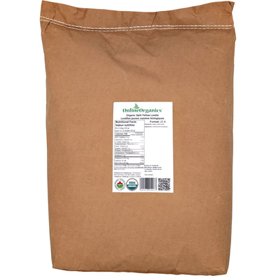 Organic Split Yellow Peas