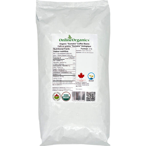 Organic "Sumatra" Coffee Beans (Certified Fairtrade)