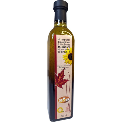 Organic Sunflower & Maple Salad Dressing from Quebec