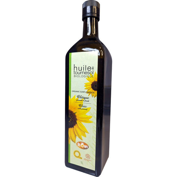 Organic Sunflower Oil (High Oleic) from Quebec