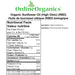 Organic Sunflower Oil (High Oleic) (RBD) Nutritional Facts