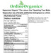 Organic Sapsucker Sparkling Tree Water Nutritional Facts