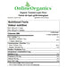 Organic Toasted Lupin Flour Nutritional Facts