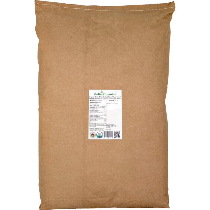 Organic White Whole Quinoa Flour "Gluten-Free"