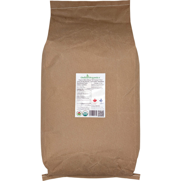 Organic White Unbleached Wheat "All-Purpose" Flour