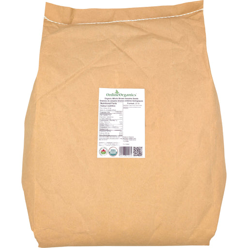 Organic Whole Brown Sesame Seeds