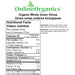 Organic Whole Green Olives Nutritional Facts