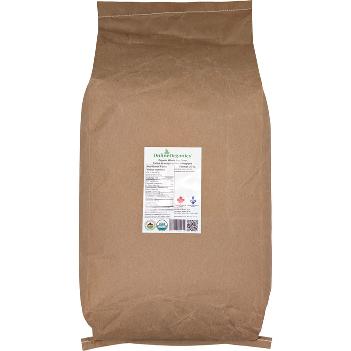 Organic Whole Rye Flour