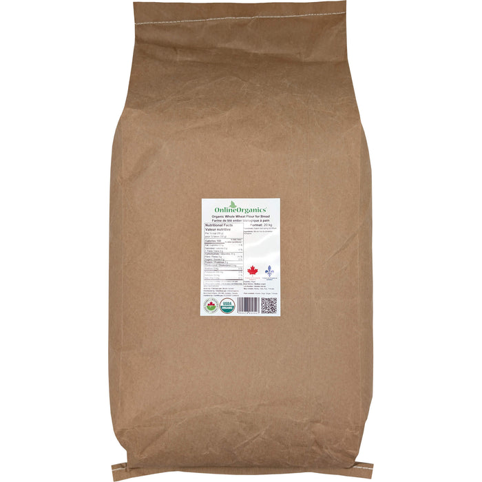 Organic Whole Wheat Flour for Bread