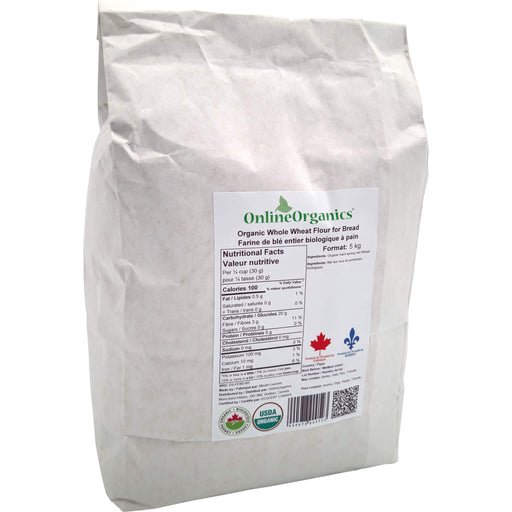 Organic Whole Wheat Flour for Bread