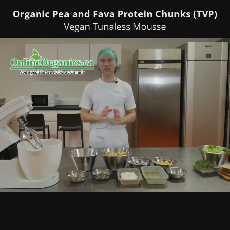 Recipe for Organic Vegan Tunaless Mousse