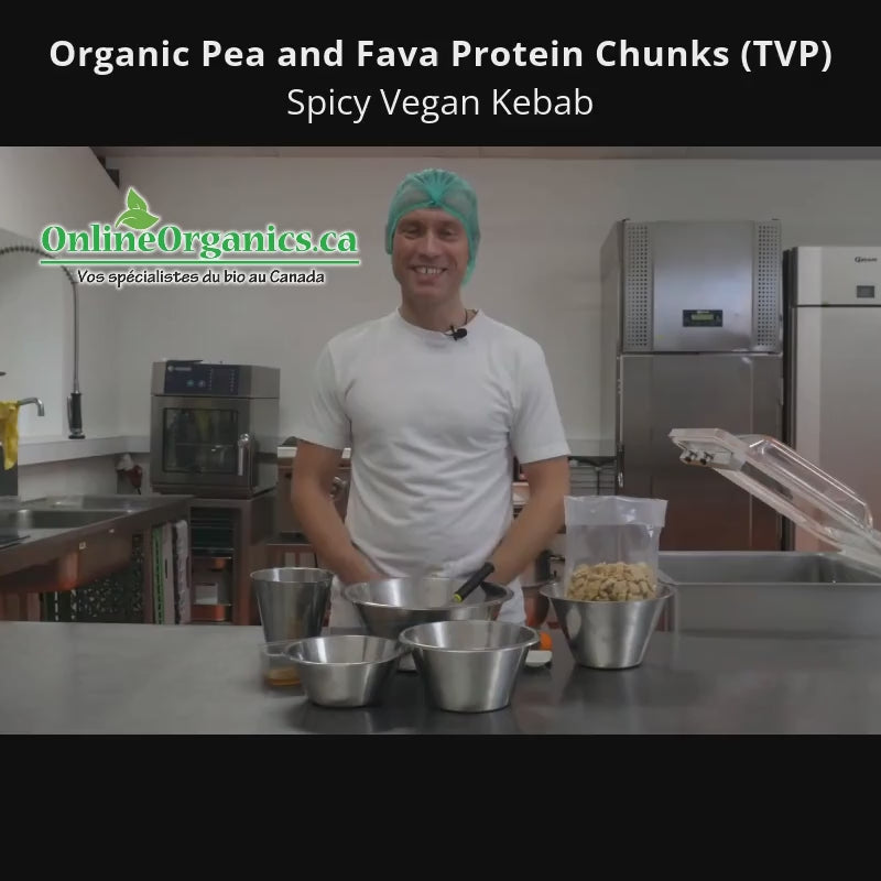 Recipe for Organic Spicy Vegan Kebabs
