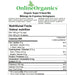 Organic Super 6 Seed Mix Nutritional Facts
