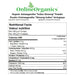 Organic Ashwagandha "Indian Ginseng" Powder Nutritional Facts