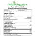 Organic Beet Juice Powder Nutritional Facts