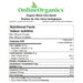 Organic Black Chia Seeds Nutritional Facts