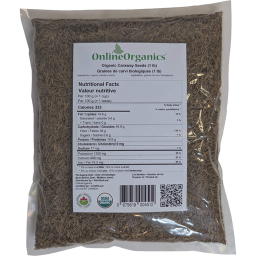 Organic Caraway Seed Whole
