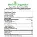 Organic Whole Raw Cashews (W320) Nutritional Facts