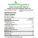 Organic Chocolate Chips 1000ct 70% Nutritional Facts