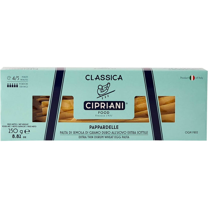 Organic Cipriani ''Pappardelle'' Egg Pasta