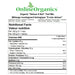 Organic ''Deluxe 5 Nut'' Trail Mix Nutritional Facts