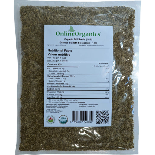 Organic Dill Seed Whole