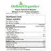 Organic Dried Diced Mangos Nutritional Facts