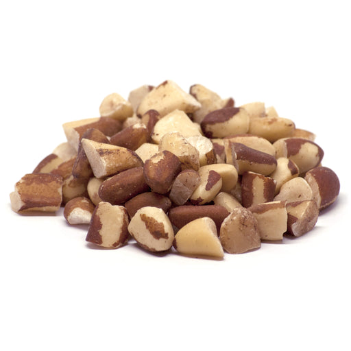Organic Dry Roasted Hulled Brazil Nuts (Unsalted)