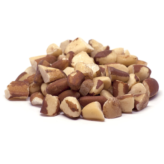 Organic Dry Roasted Hulled Brazil Nuts (Unsalted)