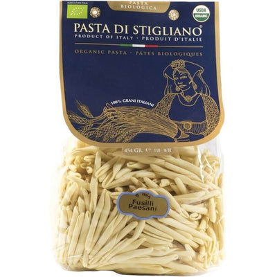 Organic "Fusilli Paesani" Durum Wheat Pasta