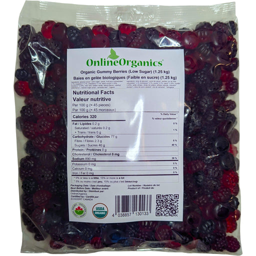 Organic Gummy Berries (Low Sugar)
