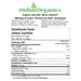 Organic Oats Mix ''Berry Infusion'' Nutritional Facts