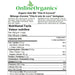 Organic Oats Mix ''Chia and Coconut'' Nutritional Facts