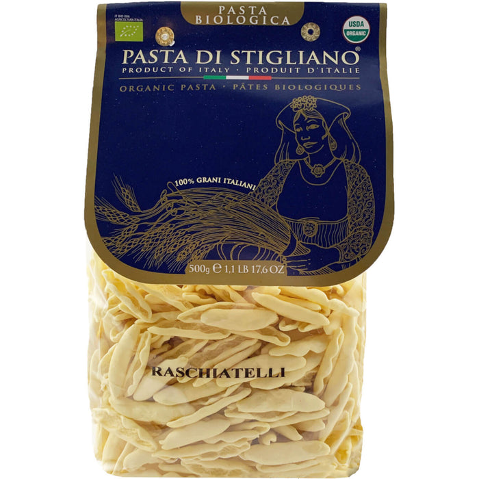 Organic ''Raschiatelli'' Durum Wheat Pasta