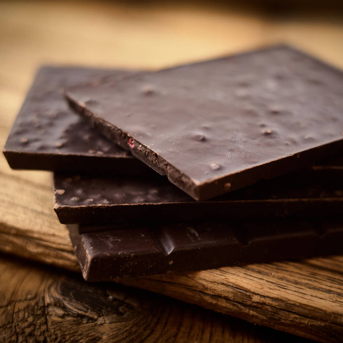Organic Raspberry Dark Chocolate Bars 72% (Certified Fairtrade ...