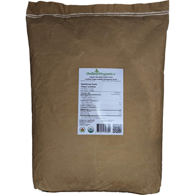 Organic Red Split Lentils