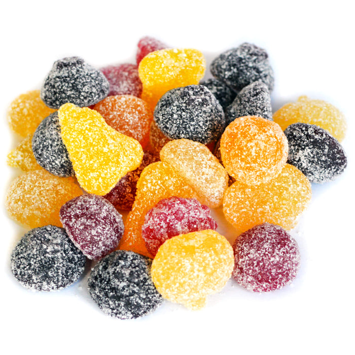 Organic Sour Gummy Fruit Mix